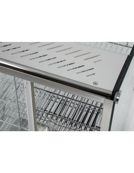Vitrine chauffante - 3 niveaux - 120L | Buffalo - CD231