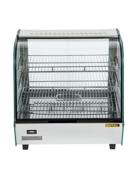 Vitrine chauffante - 3 niveaux - 120L | Buffalo - CD231