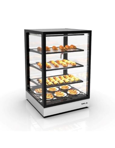 Vitrine chaude INTEGRA à poser - Chaleur sèche - Hauteur 950 - IN-60-90 | Sayl Barcelona