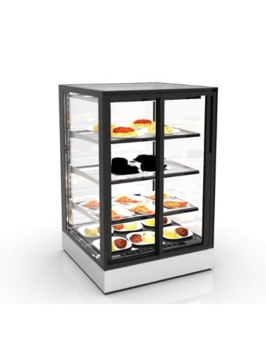 Vitrine chaude INTEGRA à poser - Chaleur sèche - Hauteur 950 - IN-60-90 | Sayl Barcelona