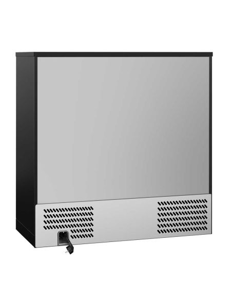 Arrière-bar réfrigéré 2 portes battantes vitrées - 220 litres | BKTG2SN