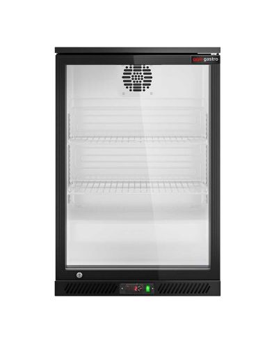 Arrière-bar réfrigéré1 porte battante vitrée - 126 litres 124 | BKTG1SN