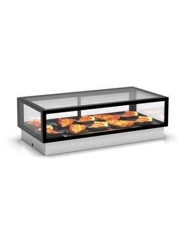 Vitrine chaude INTEGRA Drop-In - 1200 mm - Hauteur 265 mm | Sayl Barcelona