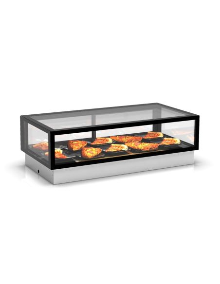 Vitrine chaude INTEGRA Drop-In - 1200 mm - Hauteur 265 mm | Sayl Barcelona