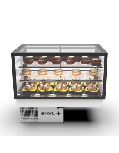Vitrine réfrigérée INTEGRA Drop-In - 1000 mm - Hauteur 515 mm | Sayl