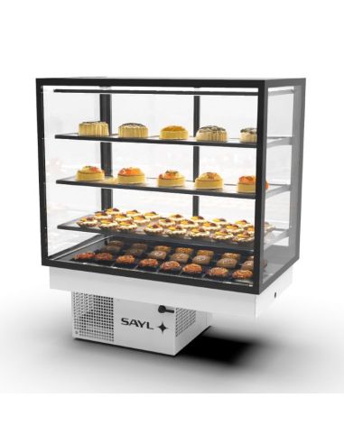 Vitrine réfrigérée INTEGRA Drop-In DP100-80 - 1000 mm - Hauteur 815 mm | Sayl
