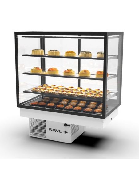 Vitrine réfrigérée INTEGRA Drop-In DP100-80 - 1000 mm - Hauteur 815 mm | Sayl
