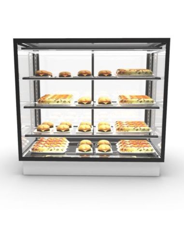 Vitrine chaude INTEGRA Drop-In DP100-80C - 1000 mm - Hauteur 815 mm | Sayl Barcelona