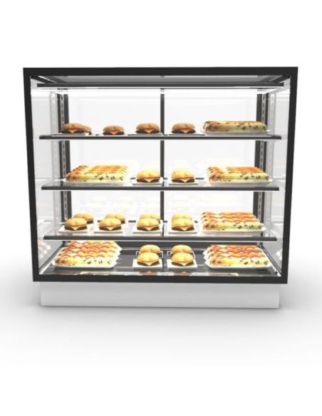 Vitrine chaude INTEGRA Drop-In DP100-80C - 1000 mm - Hauteur 815 mm | Sayl Barcelona