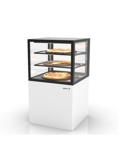 Vitrine chaude INTEGRA sur base 600 - H 1100 - Zone d'exposition 515 mm | Sayl Barcelona