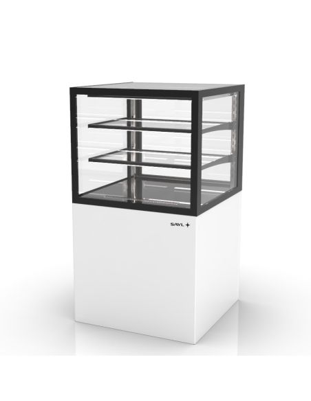 Vitrine neutre INTEGRA sur base 600 - H 1100 - Zone d'exposition 515 mm | Sayl Barcelona
