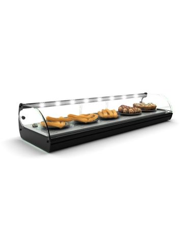 Vitrine chauffante à tapas CLASSIC - Chaleur sèche - 1190 mm - SH6 | Sayl Barcelona