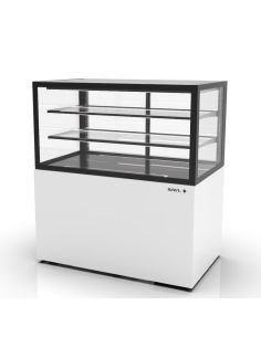 Vitrine neutre INTEGRA sur base 100 - Hauteur 1100 | Sayl