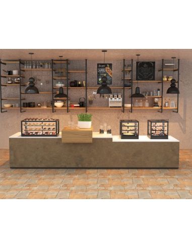 Vitrine neutre INTEGRA Drop-In - L 1000 | Sayl Barcelona