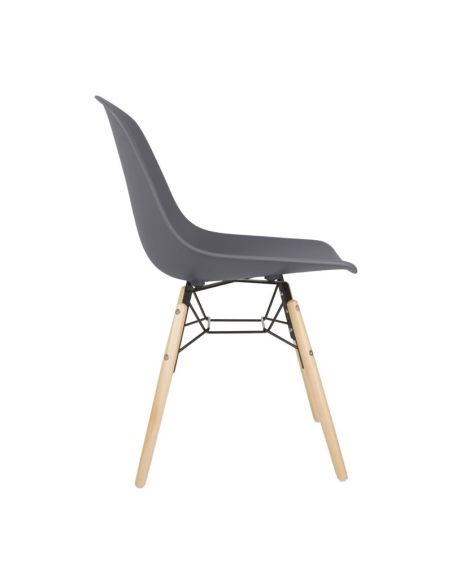 Chaises Arlo design Eiffel polypropylène intérieur - Lot de 2 -FB815 | Bolero