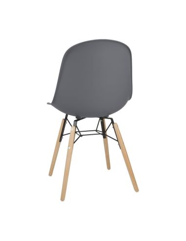 Chaises Arlo design Eiffel polypropylène intérieur - Lot de 2 -FB815 | Bolero