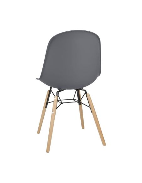 Chaises Arlo design Eiffel polypropylène intérieur - Lot de 2 -FB815 | Bolero