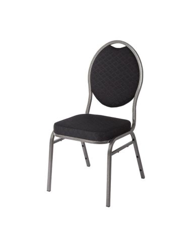 Chaises de banquet empilables tissu ignifuge - Lot de 4 - CE142 | Bolero