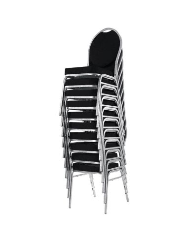 Chaises de banquet empilables tissu ignifuge - Lot de 4 - CE142 | Bolero