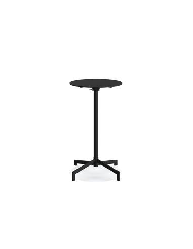 Versa - Table de terrasse / mange-debout Noir
