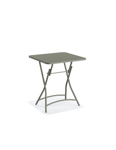 Breeze - Table de bistrot pliable en métal Vert