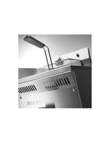 Friteuse électrique ECO-LINE - 2 x 8 litres - avec vidange - P500 | Mainho - ELF62EMG