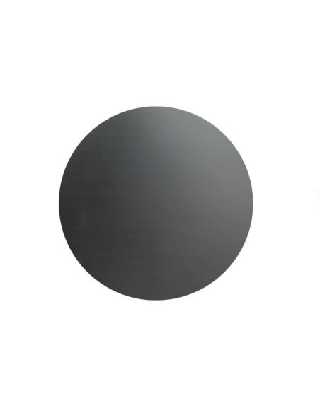 X Cross table de bistrot avec piètement sable + plateau HPL noir Ø70 cm