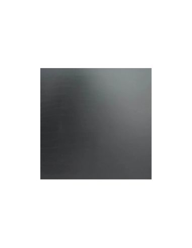 Infinity table de bistrot avec piètement noir + plateau HPL noir 70x70 cm
