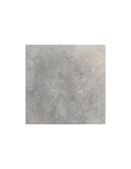 Infinity mange-debout avec piètement sable + plateau HPL Moonstone 70x70 cm