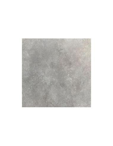 Infinity mange-debout avec piètement blanc + plateau HPL Moonstone 70x70 cm