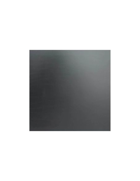 Infinity table de bistrot avec piètement blanc + plateau HPL noir 70x70 cm