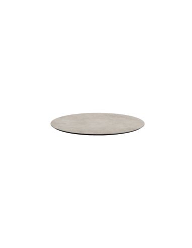 HPL Plateau de table Ø 70 cm Moonstone
