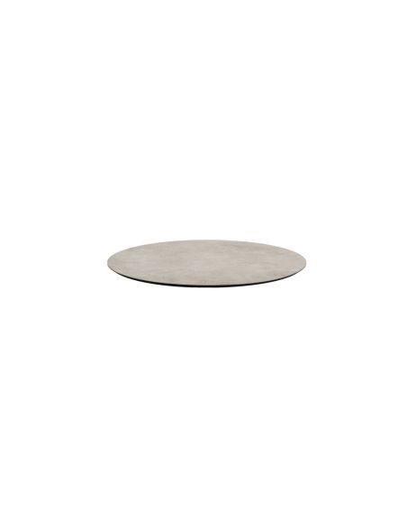 HPL Plateau de table Ø 70 cm Moonstone
