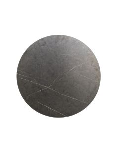 HPL Plateau de table Ø 70 cm Midnight Marble