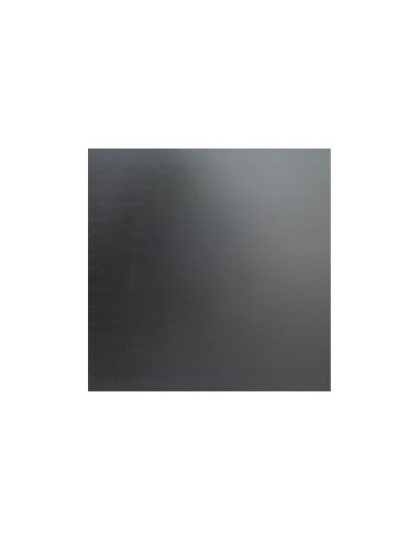 Infinity table de bistrot avec piètement sable + plateau HPL noir 70x70 cm