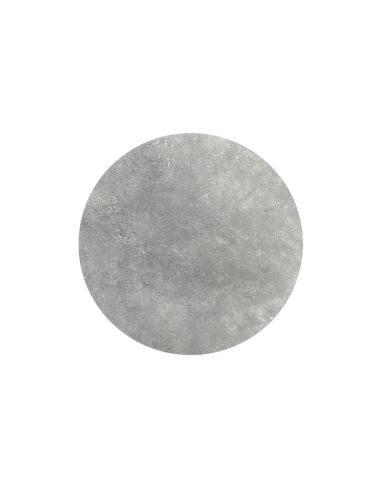 Infinity table de bistrot avec piètement sable + plateau HPL Moonstone Ø70 cm