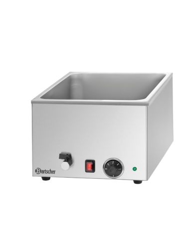 Bain Marie, 1/1GN, 150mm - Avec robinet de vidange | Bartscher