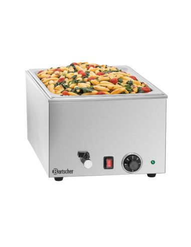 Bain Marie, 1/1GN, 150mm - Avec robinet de vidange | Bartscher