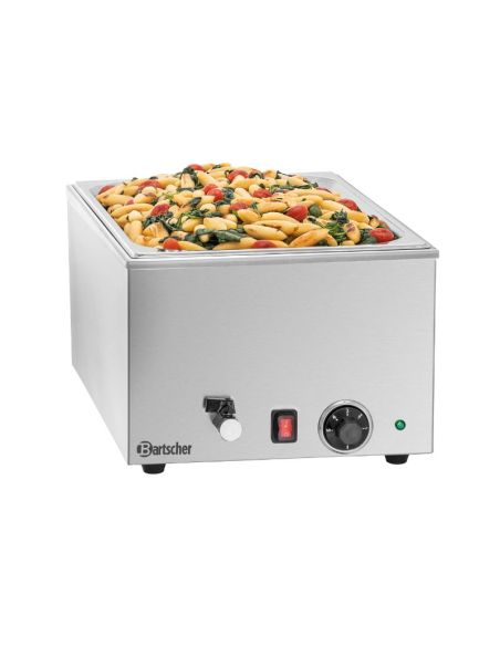 Bain Marie, 1/1GN, 150mm - Avec robinet de vidange | Bartscher