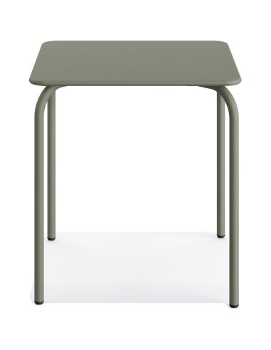 Olly - Table de terrasse carrée Vert