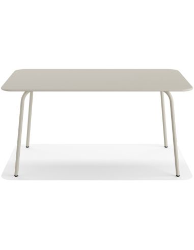 Shine - Table de terrasse rectangulaire Sable