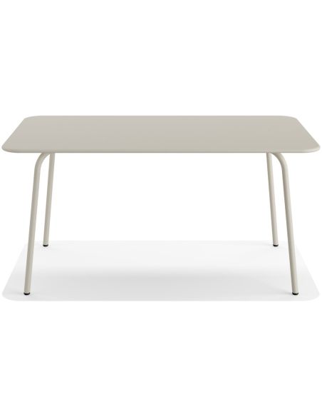 Shine - Table de terrasse rectangulaire Sable