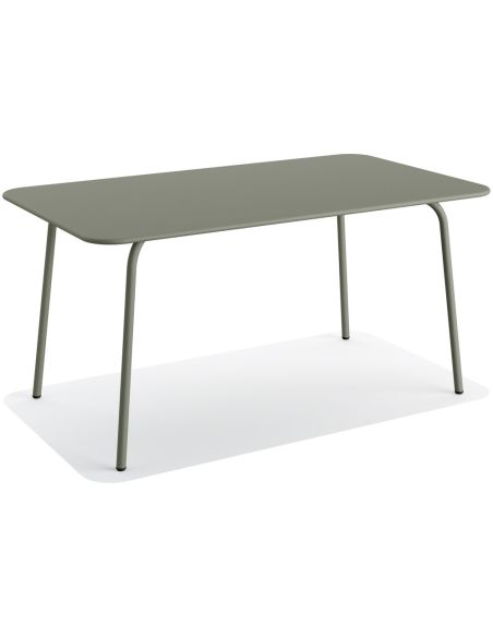 Shine - Table de terrasse rectangulaire Vert