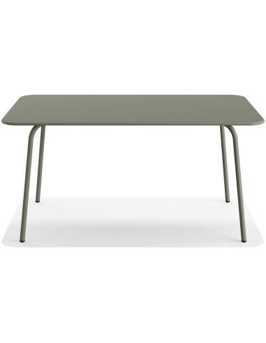 Shine - Table de terrasse rectangulaire Vert