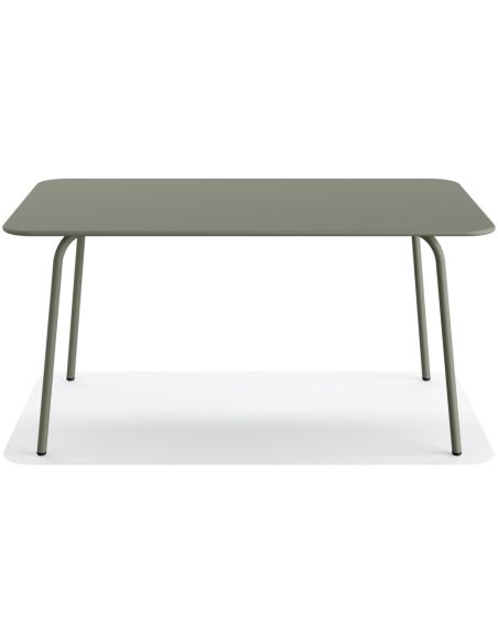 Shine - Table de terrasse rectangulaire Vert