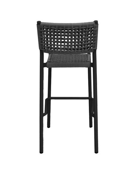 Ember - Tabouret de bar empilable Noir