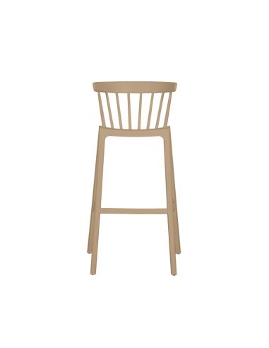 Windson - Tabouret de bar empilable en polypropylène Sable