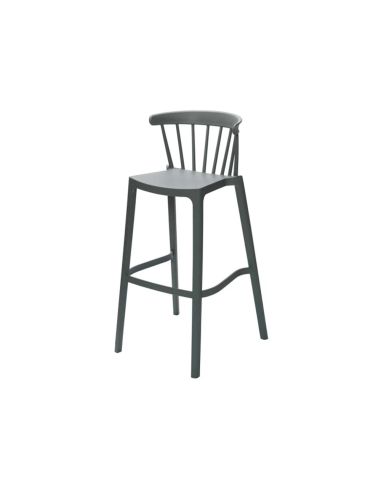 Windson - Tabouret de bar empilable en polypropylène Vert jade