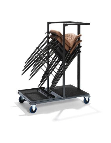 Chariot de transport Uni Stack pour chaises et tabourets empilables | Feros