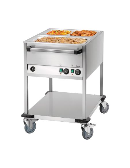 Chariot bain-marie WB2110 - 2 x GN 1/1 | Bartscher - 200261